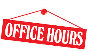 Office hours 